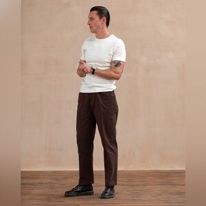 P&Co Sawyer  Everyday Pant Relaxed Straight Leg - Brown 36”X32”​​​​​​​​​